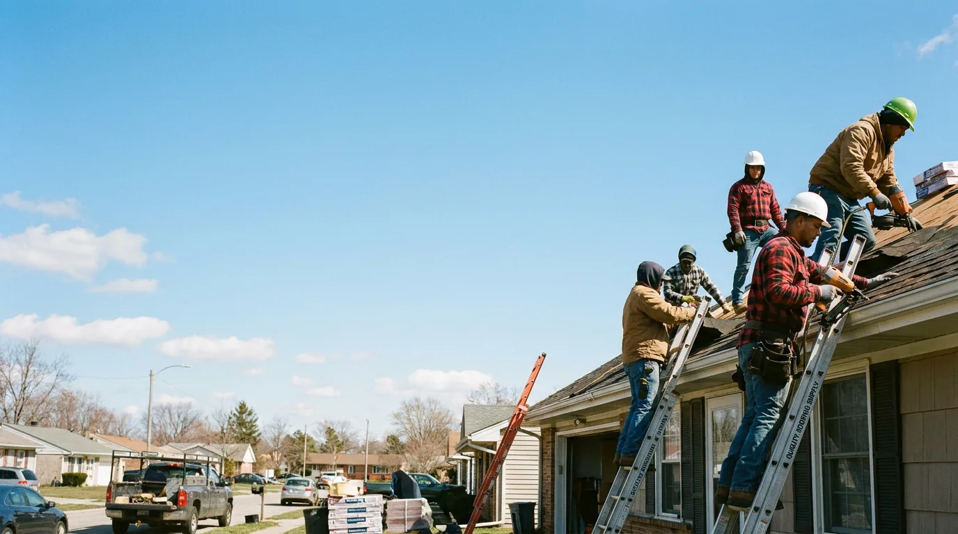 Roofing in Seatonville, IL near me